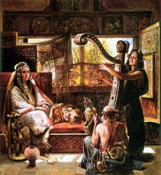 unknow artist Arab or Arabic people and life. Orientalism oil paintings  530 Spain oil painting art